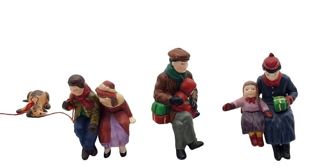 Dept 56 Christmas At The Park Heritage Village Collection 58661 Boxed 1992 VTG